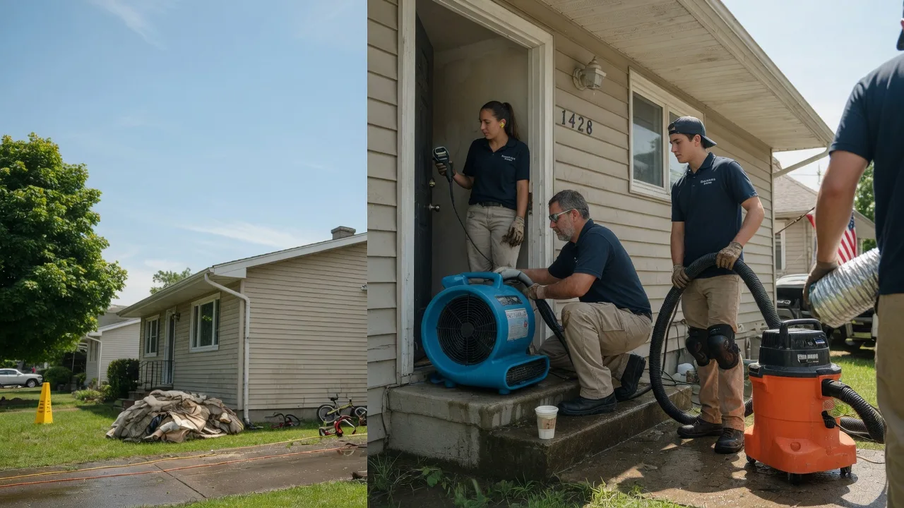 Water Damage Restoration in Fairmount, ND near me